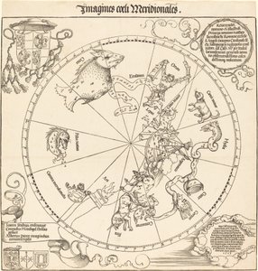 El hemisferio celeste sur de Albrecht Dürer