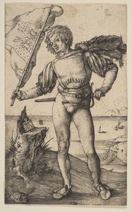 El abanderado, ca. 1501 de Albrecht Dürer