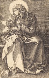 La Virgen amamantando al niño de Albrecht Dürer