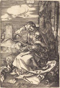 La Virgen y el Niño con la pera de Albrecht Dürer