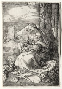 La Virgen y el Niño con la pera