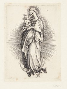 La Virgen en la luna creciente de Albrecht Dürer