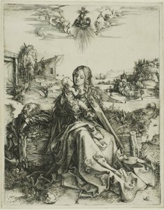 La Virgen con la Libélula de Albrecht Dürer