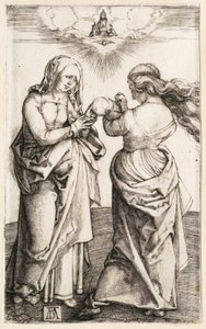 La Virgen con el Niño Jesús y santa Ana de Albrecht Dürer