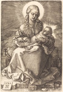 La Virgen con el Niño envuelto de Albrecht Dürer
