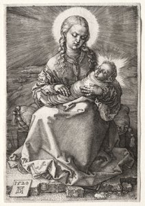 The Virgin with the Swaddled Child de Albrecht Dürer