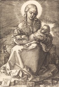 La Virgen con el Niño envuelto, 1520 de Albrecht Dürer