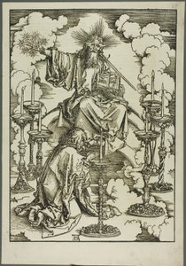 La visión de los siete candelabros, del Apocalipsis