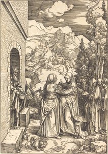La Visitación de Albrecht Dürer
