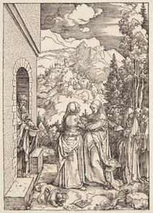 La Visitación de Albrecht Dürer