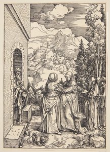 La visitación de Albrecht Dürer