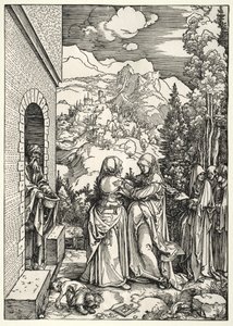 La Visitación de Albrecht Dürer