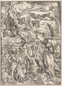 La ramera de Babilonia de Albrecht Dürer