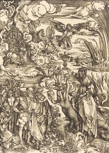 La ramera de Babilonia de Albrecht Dürer