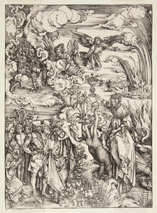 La ramera de Babilonia, del Apocalipsis de Albrecht Dürer