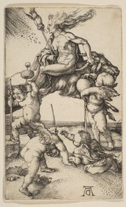 La bruja de Albrecht Dürer