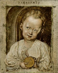 El niño Jesús como Salvador de Albrecht Dürer