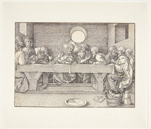 La última cena de Albrecht Dürer
