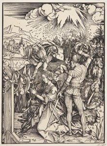 El martirio de Santa Catalina de Albrecht Dürer