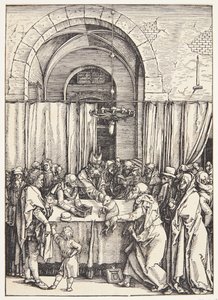 El rechazo de la ofrenda de Joaquín de Albrecht Dürer