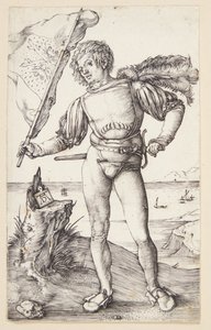 El abanderado de Albrecht Dürer