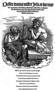 Portada de la serie La Gran Pasión, 1510, 1936 de Albrecht Dürer