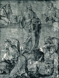 Transfiguración en el Monte Tabor de Albrecht Dürer