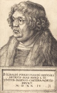 Willibald Pirckheimer, 1524 de Albrecht Dürer