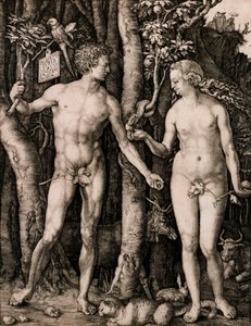 Adán y Eva de Albrecht Dürer