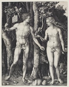 Adán y Eva de Albrecht Dürer