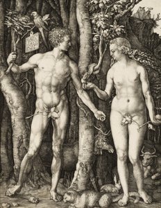 Adán y Eva de Albrecht Dürer