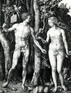 Adán y Eva de Albrecht Dürer