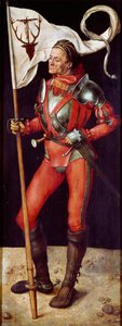 Retablo Paumgartner: “San Eustaquio” Pintura de Albrecht Durer (1471-1528) 1504 aprox. Dim. 157x61 cm Múnich, Alte Pinakothek