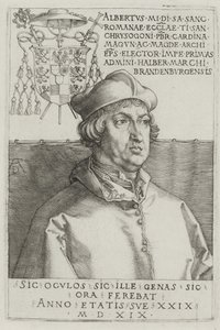 Cardenal Albrecht de Brandeburgo de Albrecht Dürer