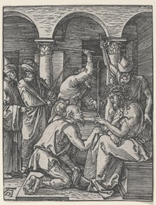 Cristo coronado de espinas de Albrecht Dürer