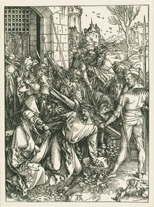 Cristo llevando la Cruz, c.1498-99 (xilografía)