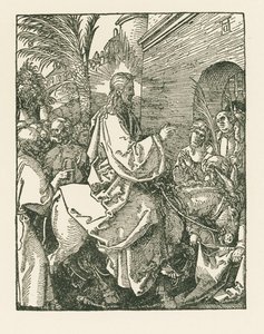 Entrada de Cristo en Jerusalén, c.1508-09 (xilografía)
