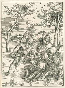 Ercules, c.1496 (xilografía) de Albrecht Dürer or Duerer