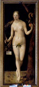 Eva. Pintura de Albrecht Durer (1471-1528) de Albrecht Dürer