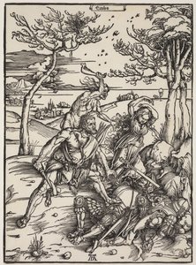 Hércules Conquistando a Caco, c.1496 de Albrecht Dürer