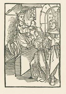 Ilustración de la portada de " Oratio Cassandre Venete ". de Albrecht Dürer or Duerer