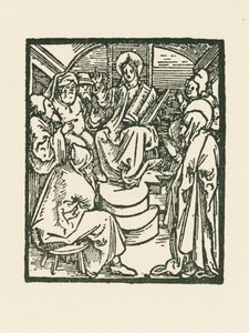 Jesús entre los médicos de Albrecht Dürer or Duerer