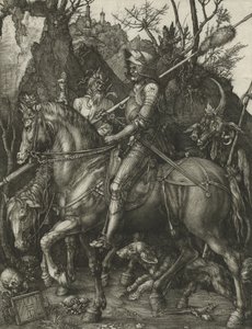 Caballero, Muerte y el Diablo de Albrecht Dürer