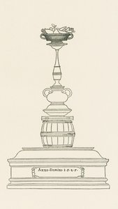 Columna monumental para un borracho de Albrecht Dürer or Duerer