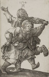 Pareja de campesinos bailando, 1514