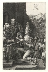 Pilato se lava las manos, 1512 de Albrecht Dürer