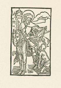 San Martín de Tours de Albrecht Dürer or Duerer