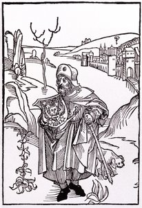 Santiago de Compostela. 1489 (grabado)