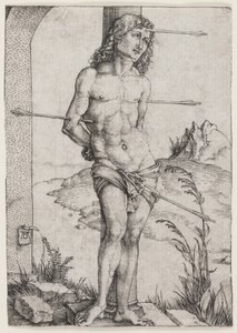 San Sebastián en la Columna de Albrecht Dürer