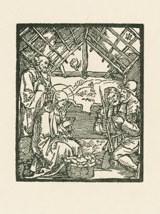 Adoración de los pastores de Albrecht Dürer or Duerer